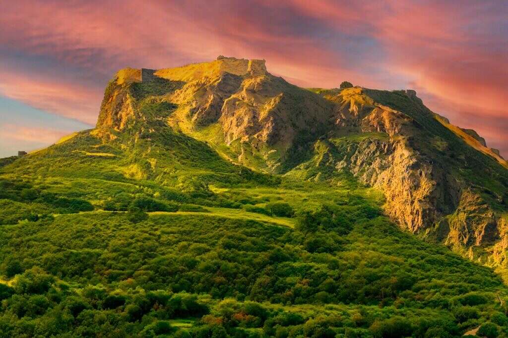 Berg i Alicante Spanien.